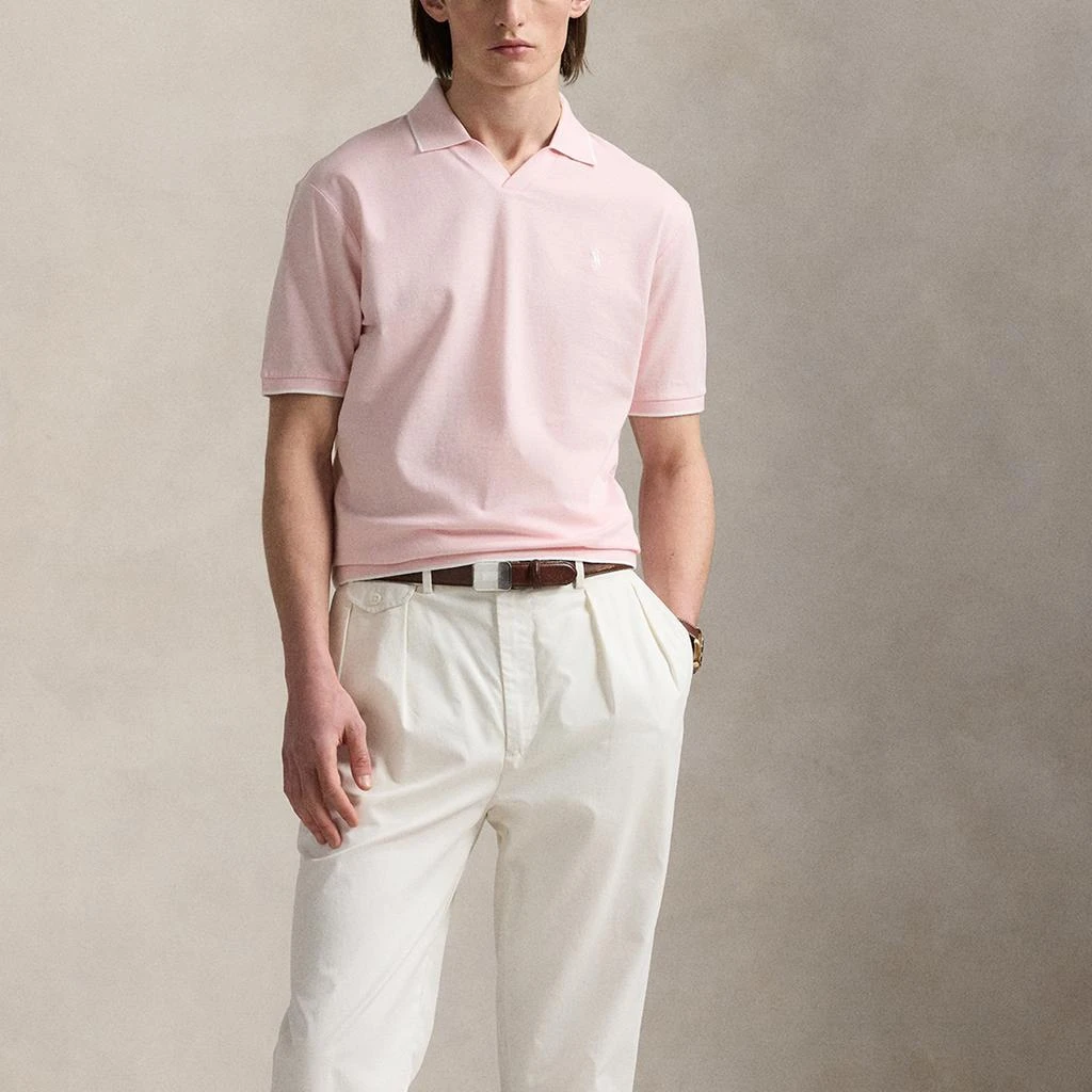 商品Ralph Lauren|Jonny Cotton-Piqué Polo Shirt,价格¥1404,第4张图片详细描述