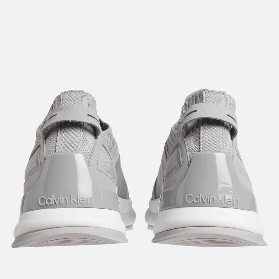 商品Calvin Klein|CALVIN KLEIN RIBBED-KNIT RUNNING TRAINERS,价格¥482,第4张图片详细描述