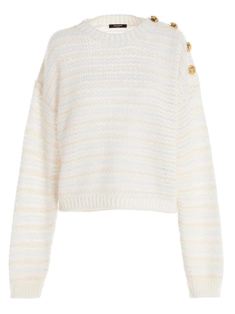商品Balmain|Gold buttons sweater,价格¥7549,第1张图片