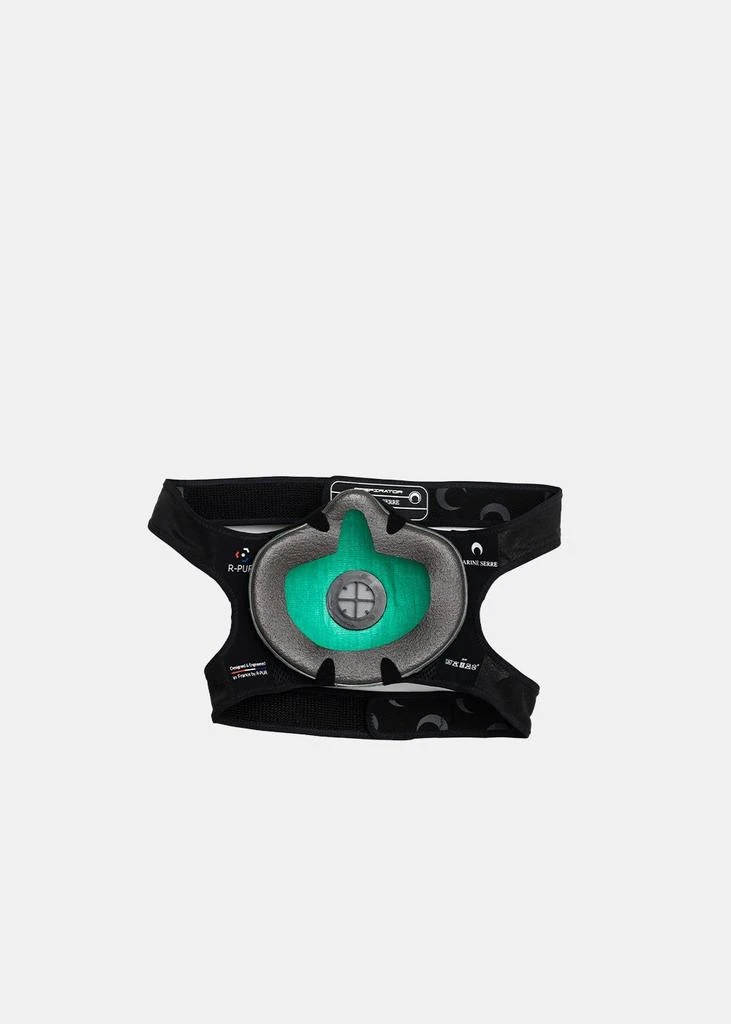 商品MARINE SERRE|Marine Serre Black Protective Face Mask,价格¥1344,第3张图片详细描述