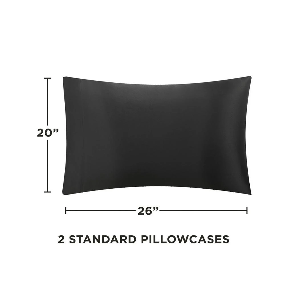 商品Juicy Couture|Satin 2 Piece Pillow Case Set, Standard,价格¥132,第4张图片详细描述