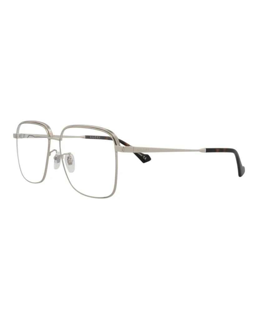 商品Gucci|Square-Frame Metal Optical Frames,价格¥1217,第2张图片详细描述