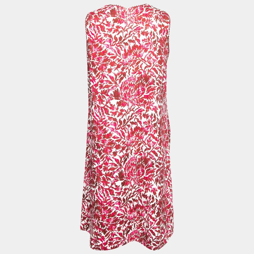 商品[二手商品] Weekend Max Mara|Weekend Max Mara Red Floral Printed Cotton Sleeveless Alfiere Dress S,价格¥2624,第2张图片详细描述
