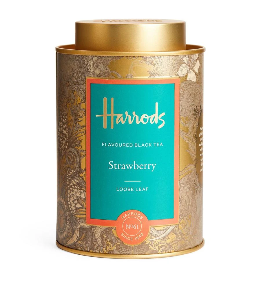 商品Harrods|No. 61 Strawberry Flavoured Black Loose Leaf Tea (125g),价格¥128,第1张图片