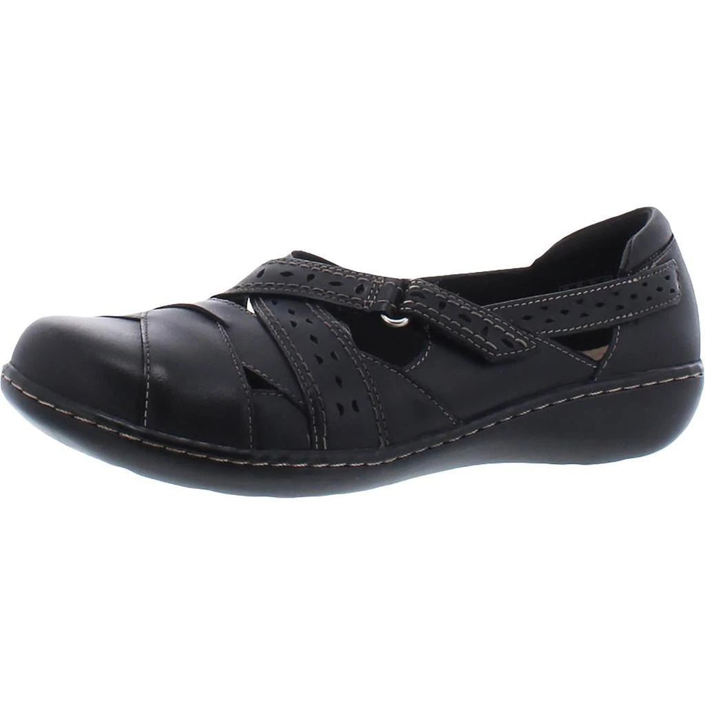 商品Clarks|Clarks Women's Ashland Spin Q Leather Ortholite Slip On Casual Loafer,价格¥160,第3张图片详细描述