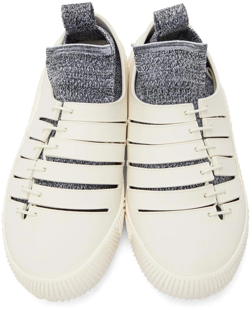 商品Bottega Veneta|White Climber Sneakers,价格¥5629,第5张图片详细描述