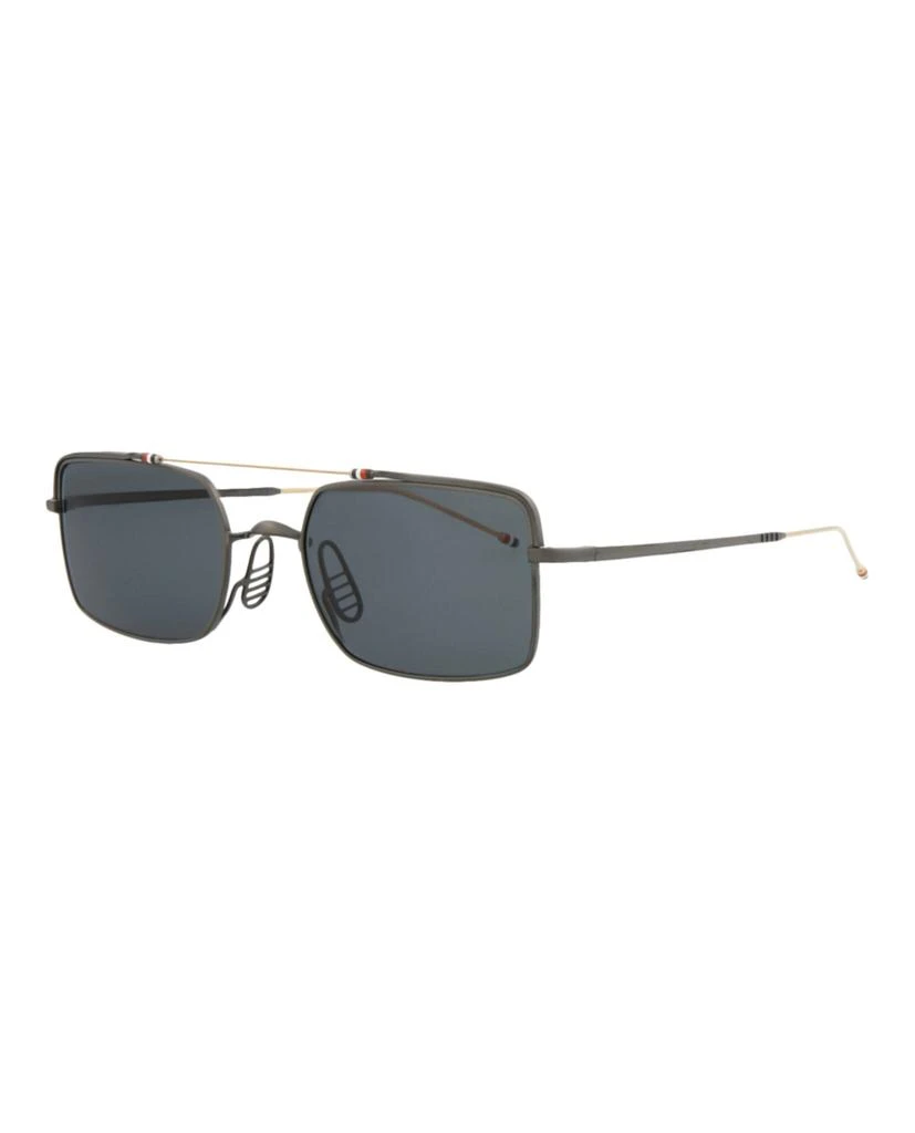 商品Thom Browne|Square-Frame Metal Sunglasses,价格¥1426,第2张图片详细描述