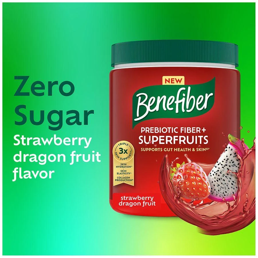 Prebiotic Fiber + Superfruits Dietary Supplement Strawberry Dragon Fruit 商品