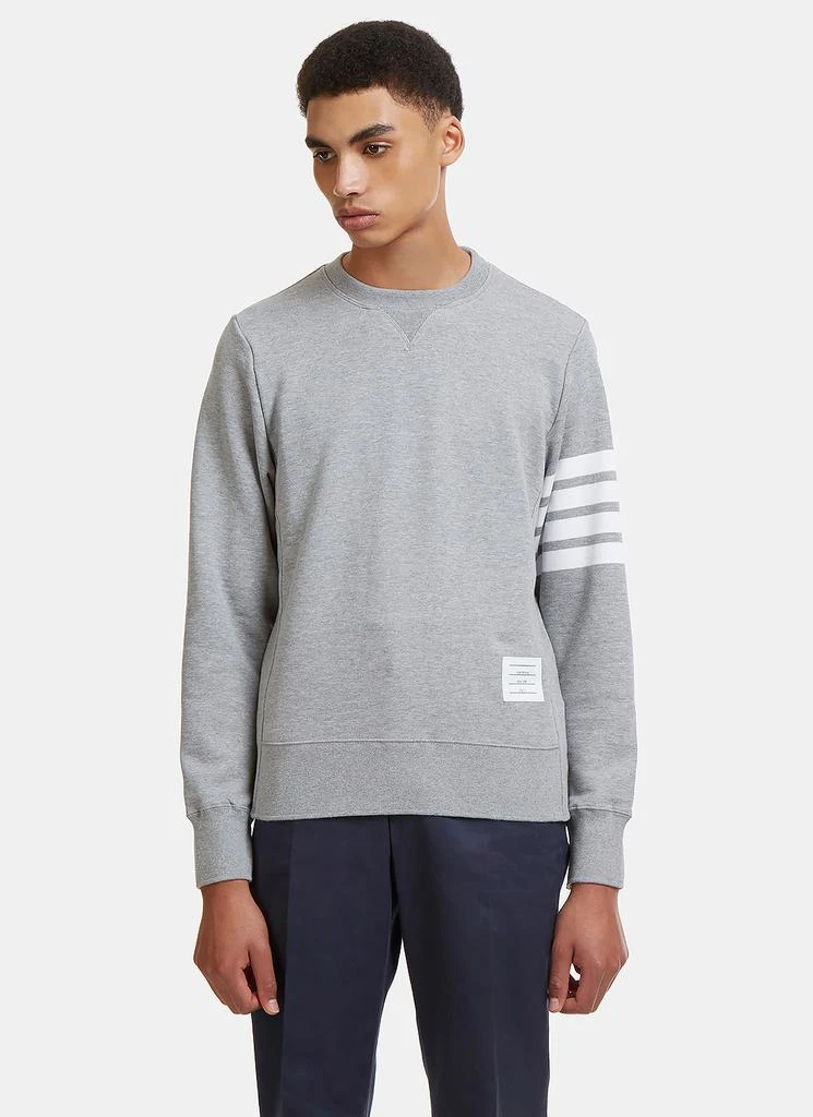 商品Thom Browne|4 Bar Crew Neck Sweater,价格¥2805,第1张图片