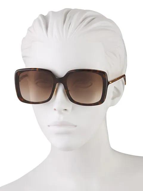 商品Chloé|Esther 57MM Square Sunglasses,价格¥2239,第6张图片详细描述