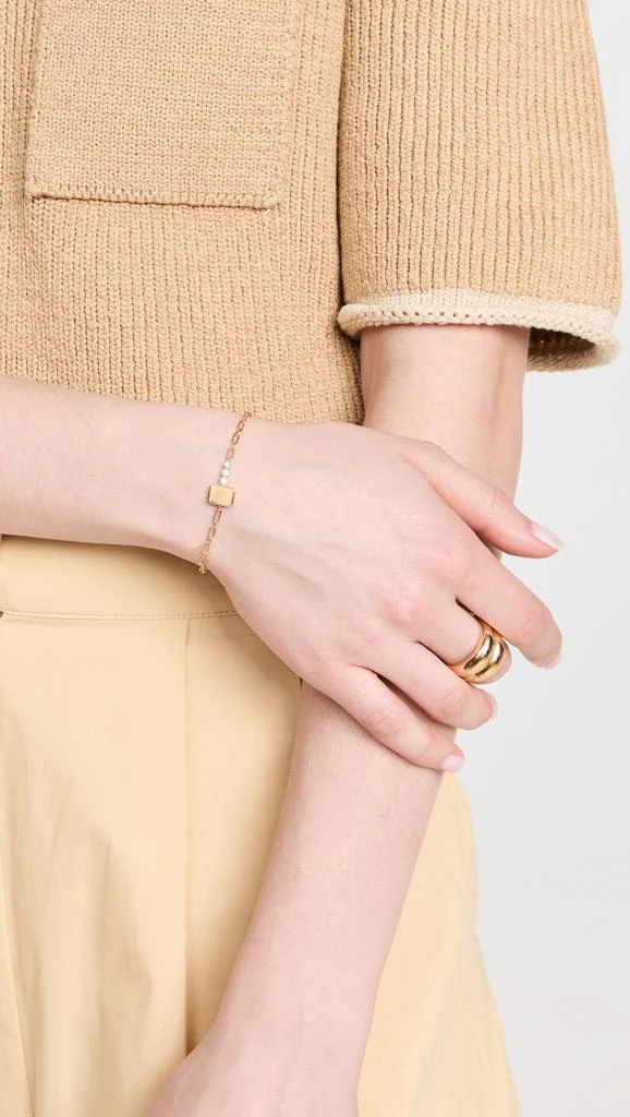 商品Jade Trau|Jade Trau 18k 迷你 Catherine Key 手链,价格¥14912,第2张图片详细描述