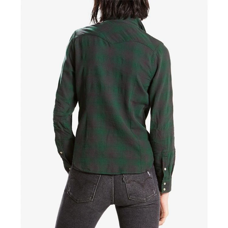 商品Levi's|® Cotton Vintage Plaid Western Shirt,价格¥119,第4张图片详细描述