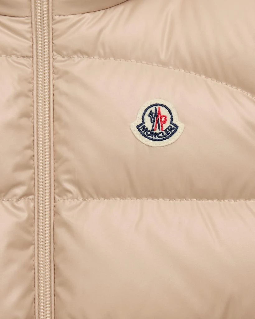 商品Moncler|Girl's Vive Puffer Vest W/ Teddy Pockets, Size 12M-3,价格¥3089,第3张图片详细描述