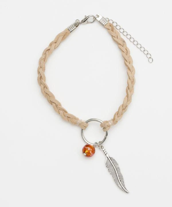 商品AMINA|Luminous HOTARUDAMA x Feather Anklet,价格¥126,第2张图片详细描述