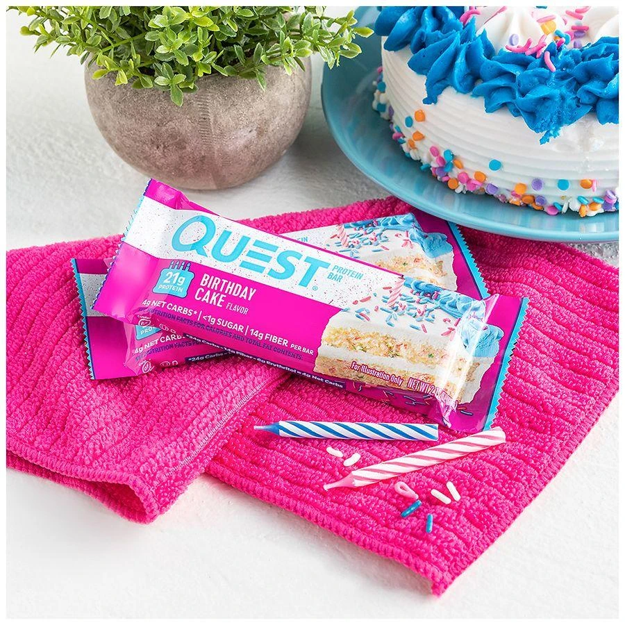 商品Quest Nutrition|Protein Bar Birthday Cake,价格¥22,第2张图片详细描述