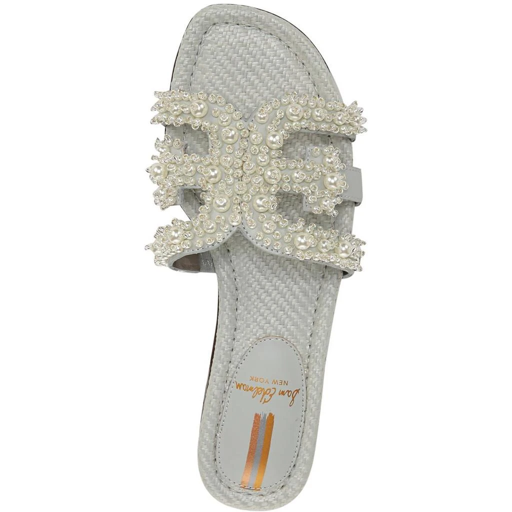 Sam Edelman Womens bay perla Embellished Slip On Slide Sandals 商品