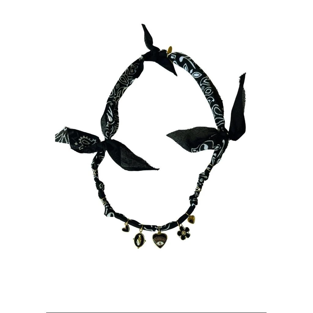 商品预计3周后发货 Badhnati Jewelry|Collier Cœur Noir Noir,价格¥221,第1张图片