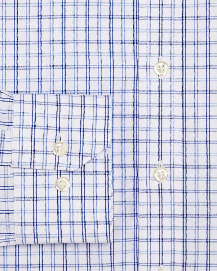 商品The Men's Store at Bloomingdale's|Medium Double Check Regular Fit Dress Shirt - Exclusive,价格¥411,第2张图片详细描述