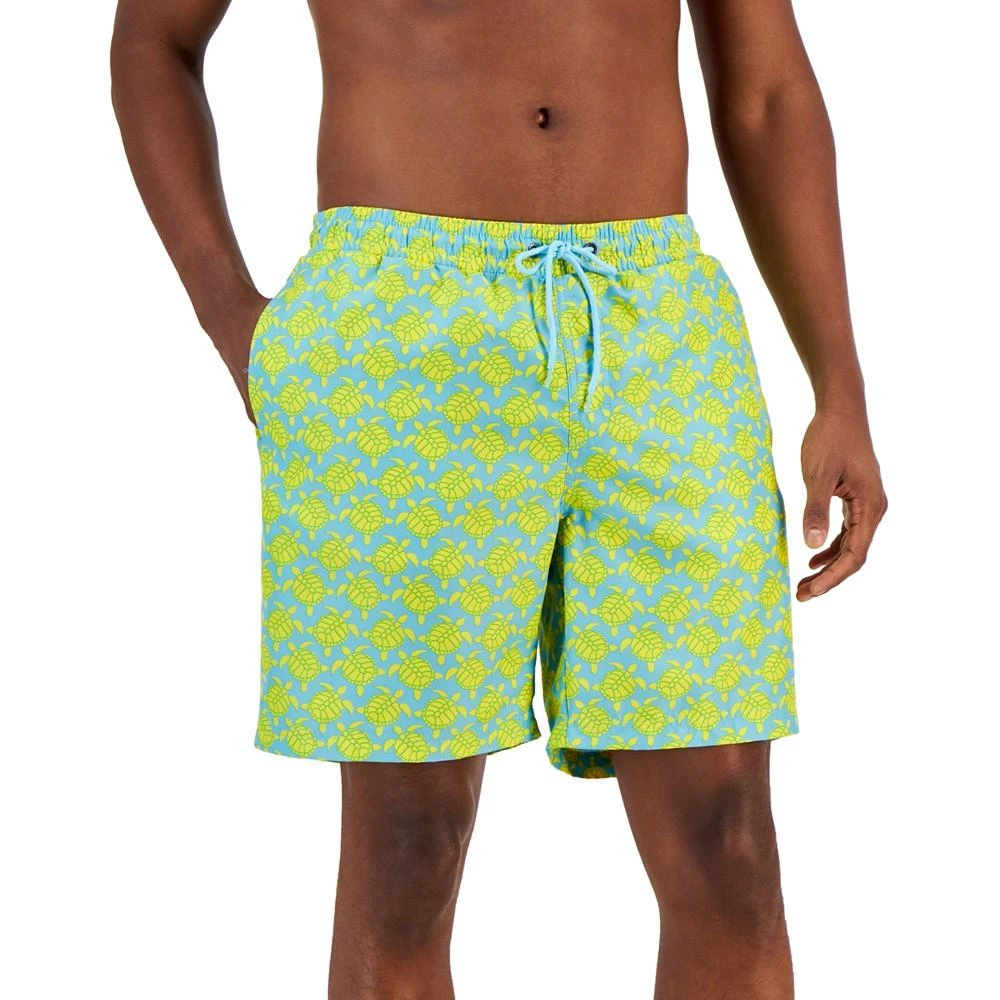 商品Club Room|Men's Turtle Pond Swim Trunks, Created for Macy's,价格¥50,第1张图片