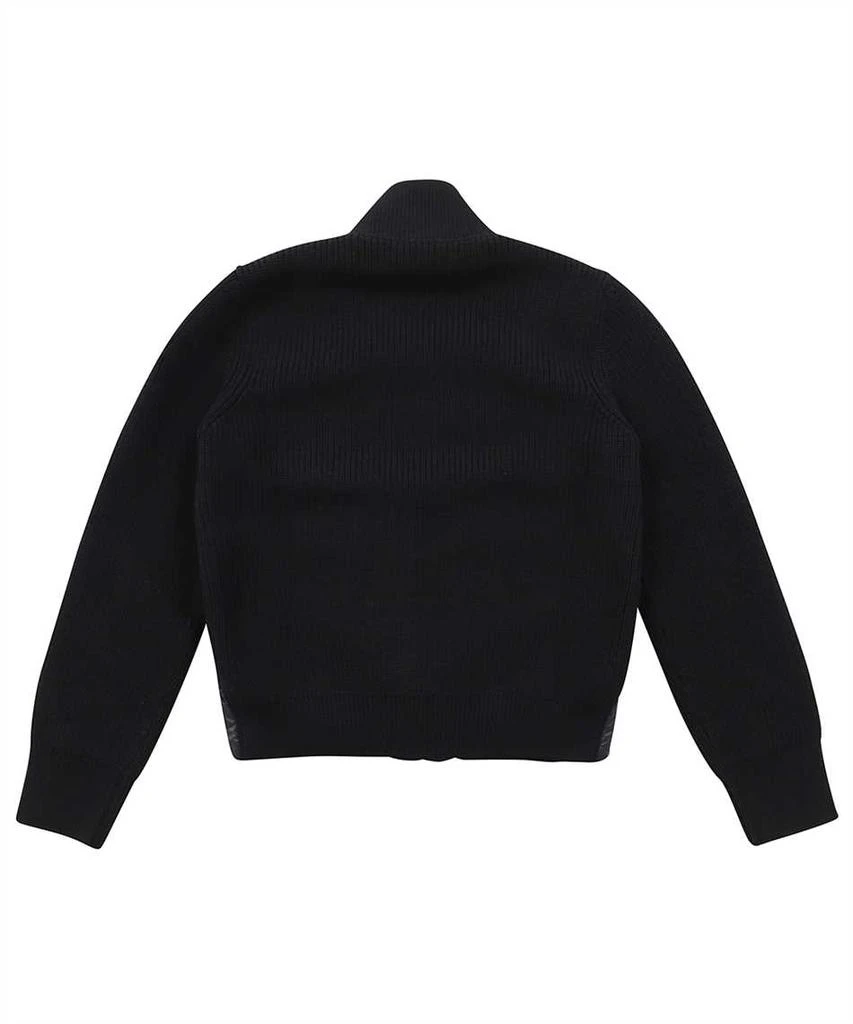 商品Moncler|Knit Jacket With Padded Panel,价格¥3391,第2张图片详细描述