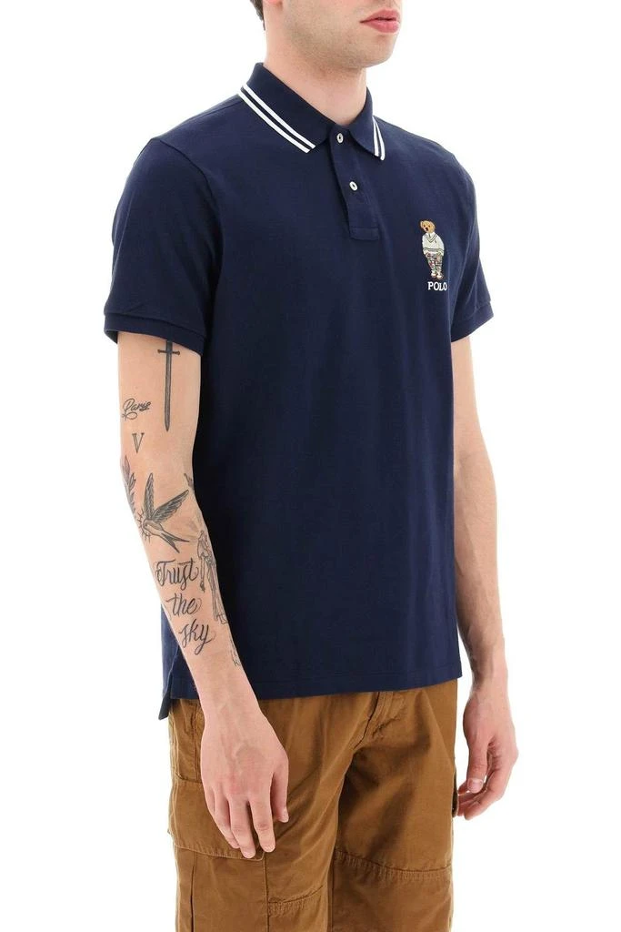 商品Ralph Lauren|PURE COTTON POLO SHIRT,价格¥586,第3张图片详细描述