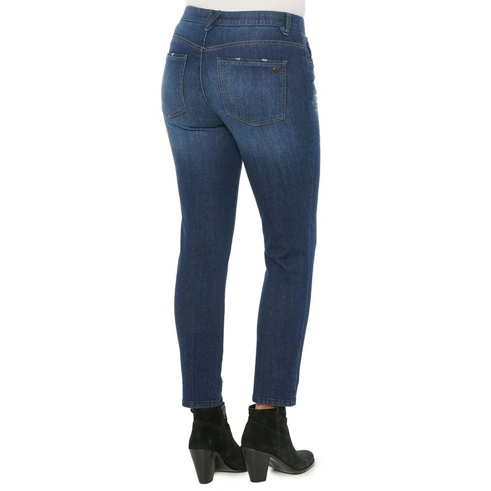 商品Democracy|Women's "Ab"Solution Elastic Waistband Vintage-Like Skinny Jeans,价格¥582,第2张图片详细描述