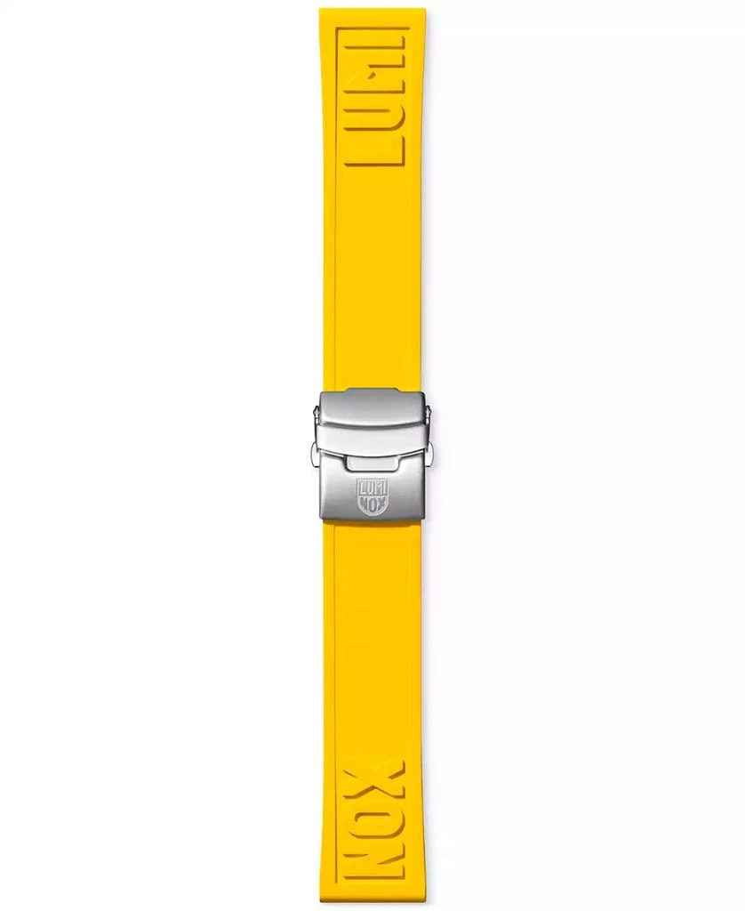 商品Luminox|Interchangeable Yellow Rubber Watch Strap,价格¥672,第1张图片