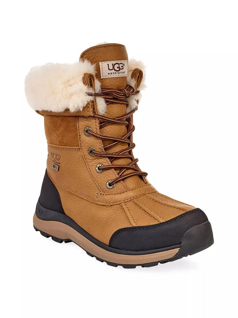 商品UGG|Adirondack III Faux Shearling-Lined Leather Boots,价格¥1879,第2张图片详细描述