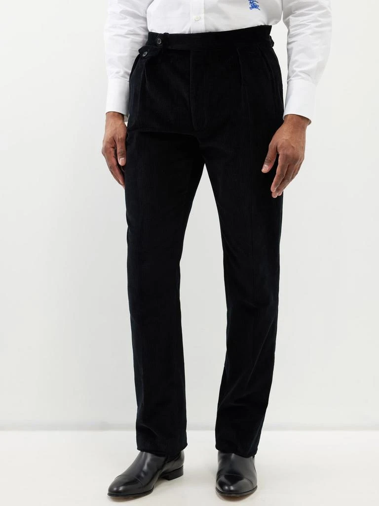 商品Ralph Lauren|Gregory pleated cotton-corduroy suit trousers,价格¥2006,第1张图片