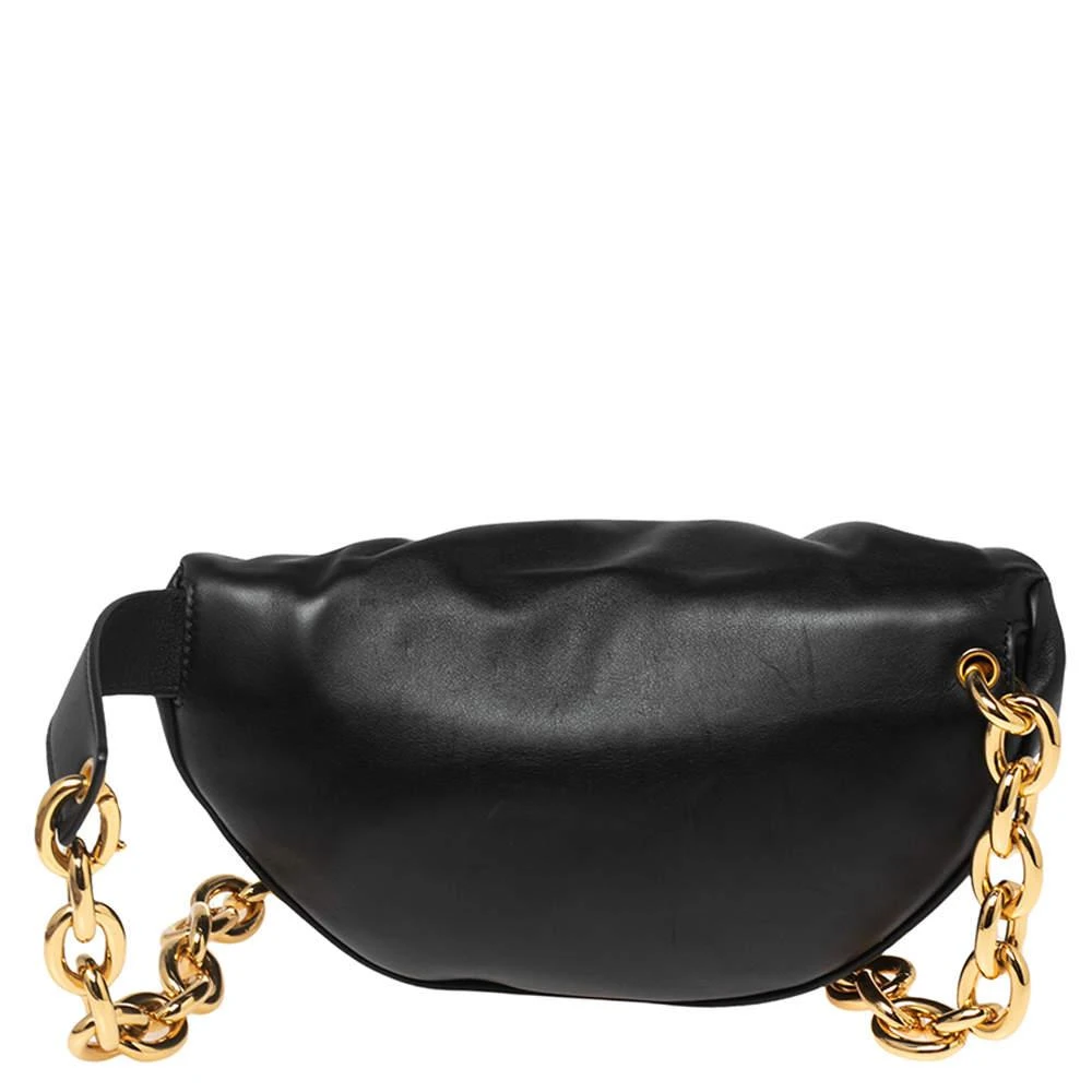 商品[二手商品] Bottega Veneta|Bottega Veneta Black Leather The Belt Chain Pouch,价格¥6234,第4张图片详细描述
