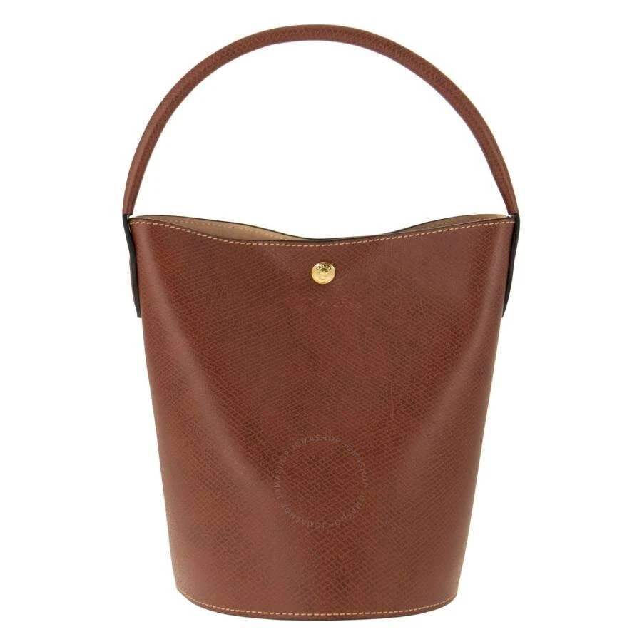 商品Longchamp|Epure S Leather Bucket Bag - Brown,价格¥693,第1张图片