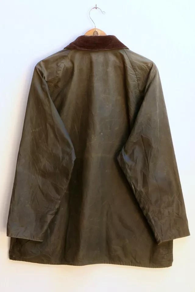 商品Urban Outfitters|Vintage Barbour Classic Beaufort Waxed Canvas Coat made in England,价格¥1889,第3张图片详细描述