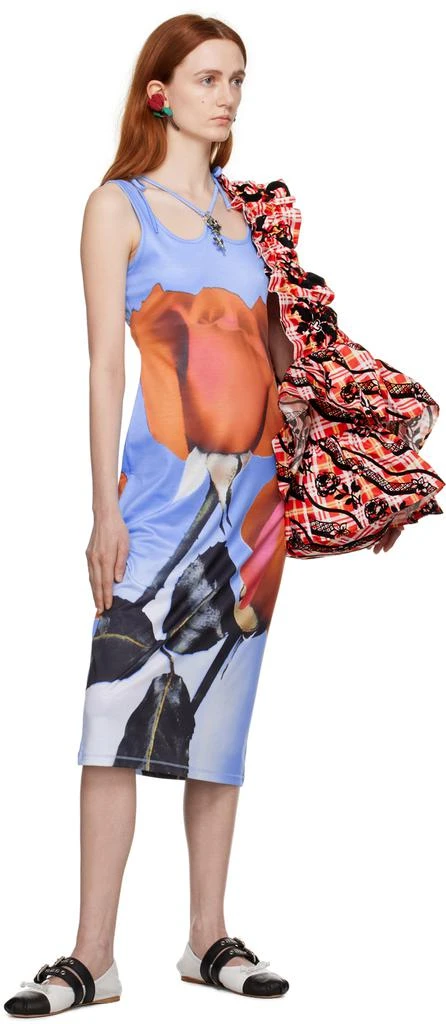 商品CHOPOVA LOWENA|SSENSE Exclusive Multicolor Mars Midi Dress,价格¥1454,第4张图片详细描述