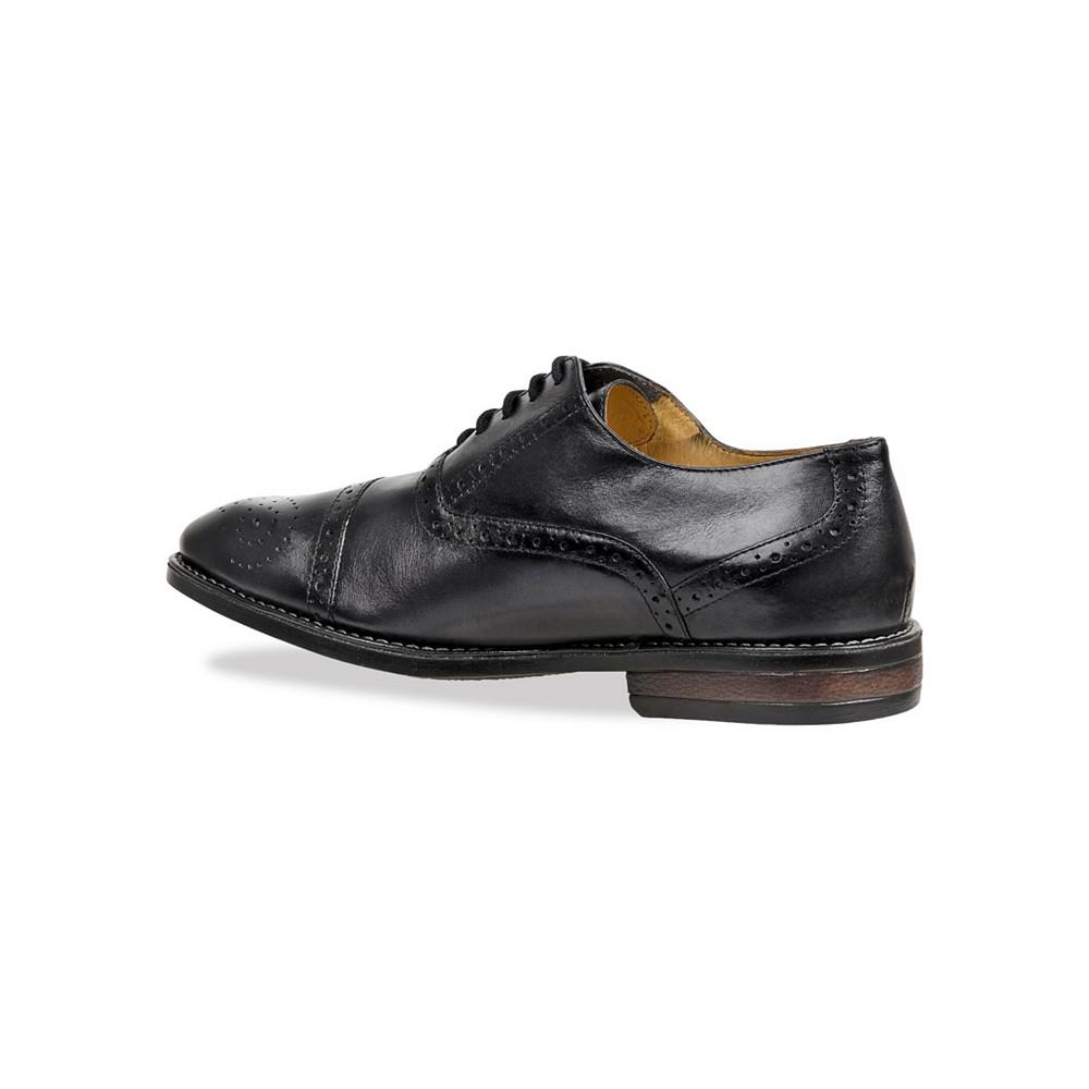 Men's Cap Toe 5 Eyelet Lace商品第2张图片规格展示