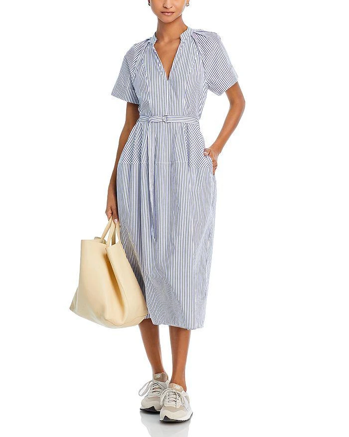 商品Derek Lam|Orla Belted Midi Shirt Dress,价格¥4062,第1张图片详细描述