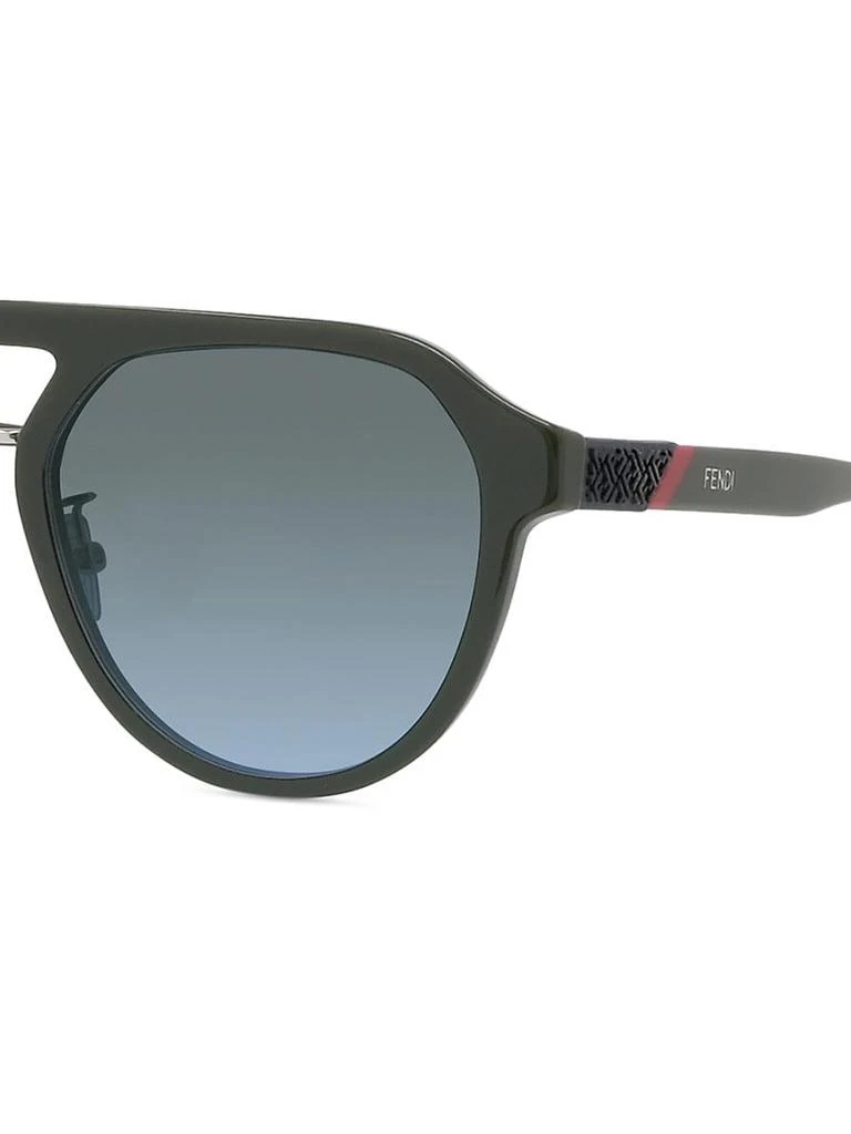 商品Fendi|54MM Pilot Sunglasses,价格¥2239,第3张图片详细描述