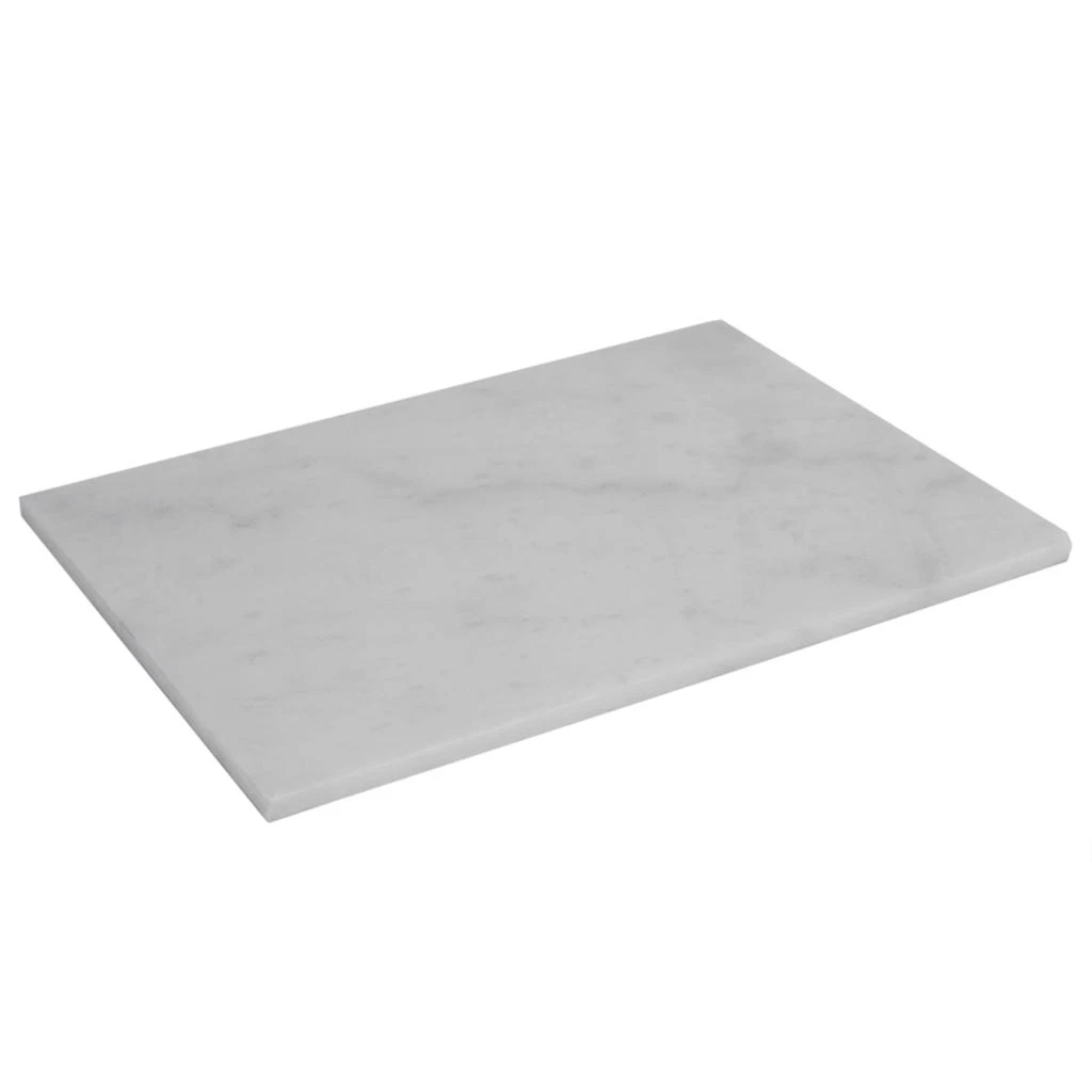 商品Home Basics|Home Basics 12" x 16" Marble Cutting Board, White,价格¥198,第3张图片详细描述