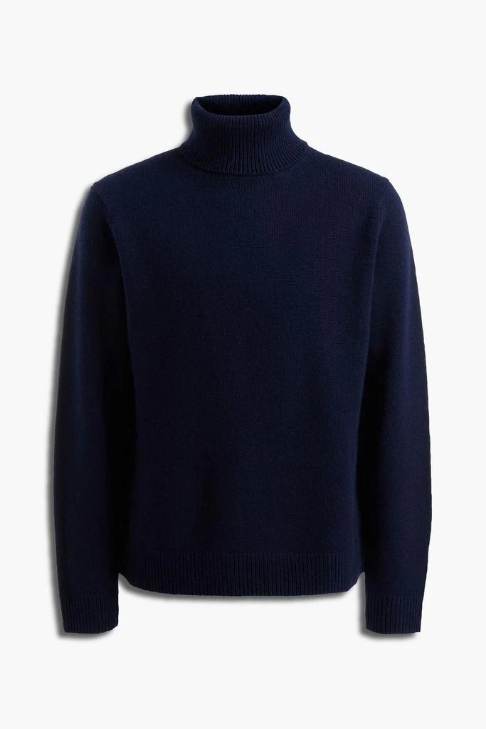 商品Sandro|Wool, yak and cashmere-blend turtleneck sweater,价格¥1335,第1张图片