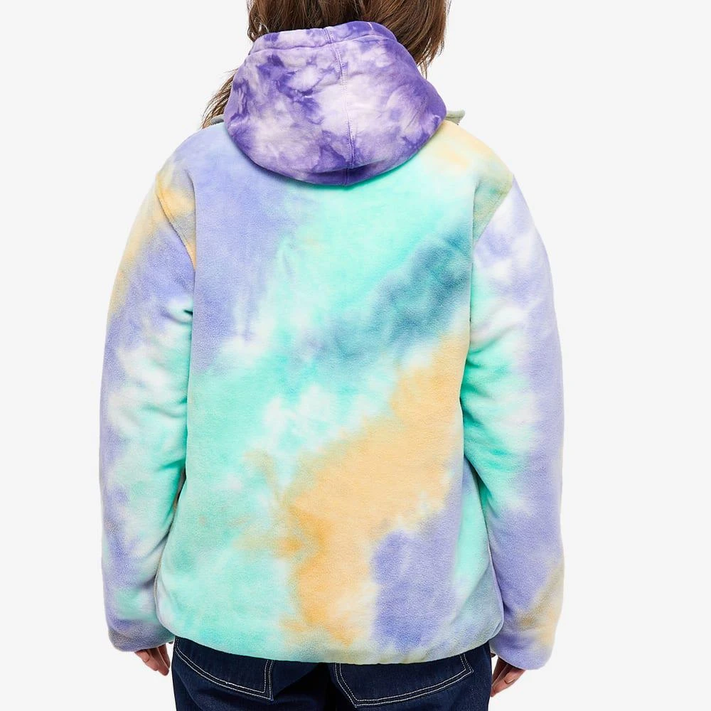 商品RIPNDIP|RIPNDIP Fleece Reversible Tie Dye Jacket,价格¥550,第4张图片详细描述
