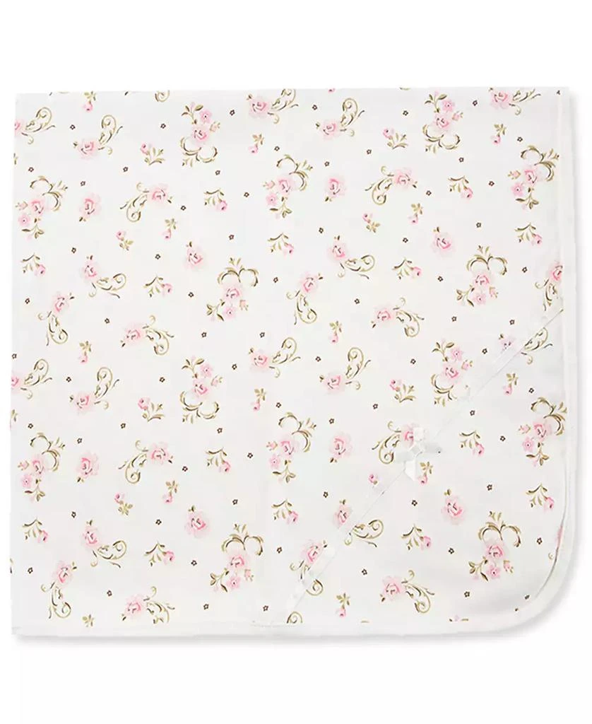 商品Little Me|Baby Girls Sweet Vintage Rose Print Blanket,价格¥96,第2张图片详细描述