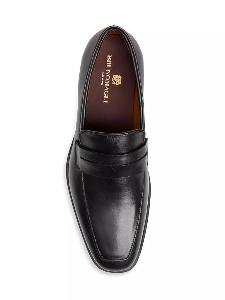 商品Bruno Magli|Raging Leather Penny Loafers,价格¥2933,第5张图片详细描述