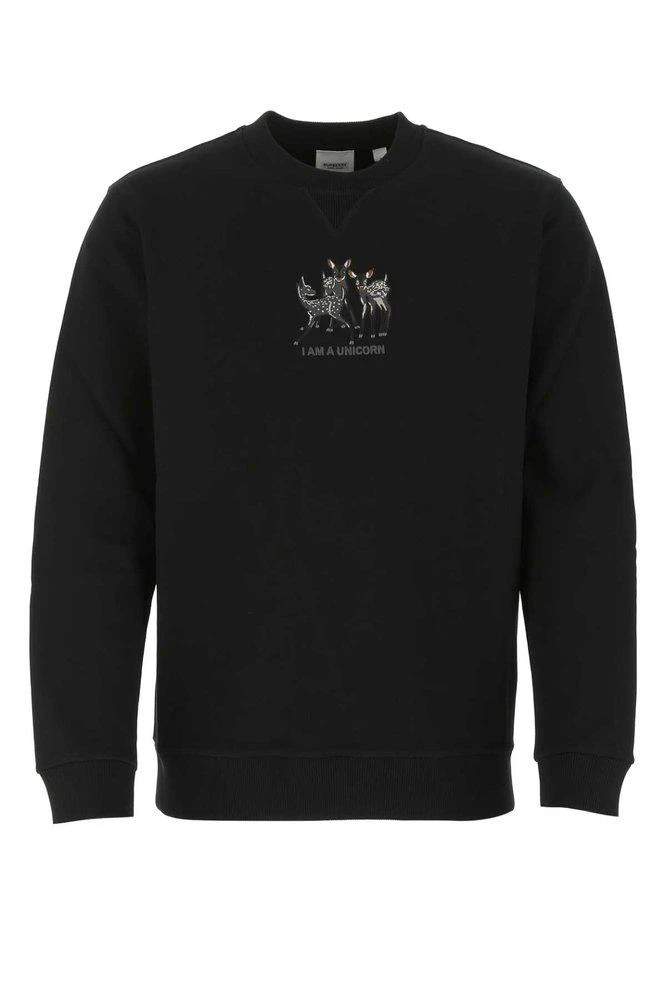 商品Burberry|Burberry Graphic Embroidered Sweatshirt,价格¥3906,第1张图片