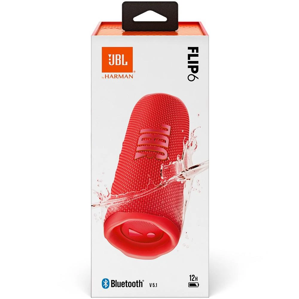 FLIP6 Red Portable Waterproof Speaker 商品