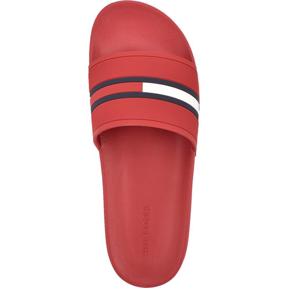 商品Tommy Hilfiger|Men's Redder Pool Slide Sandals,价格¥300,第5张图片详细描述