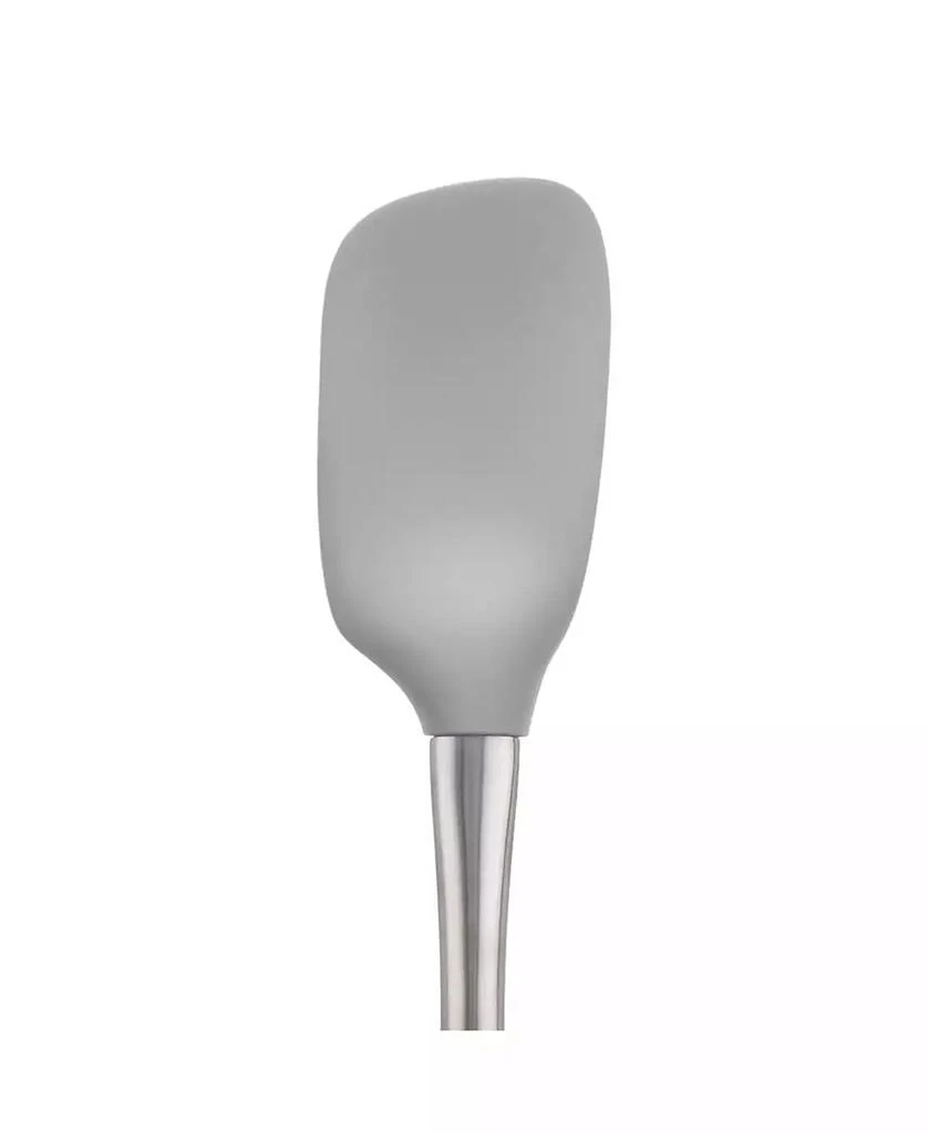 商品Tovolo|Flex-Core Stainless Steel Handled Spoonula, Silicone Spoon Spatula Head,价格¥142,第2张图片详细描述