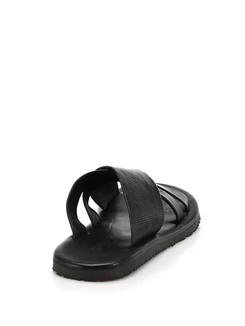 商品Saks Fifth Avenue|COLLECTION Leather Criss-Cross Sandals,价格¥593,第2张图片详细描述