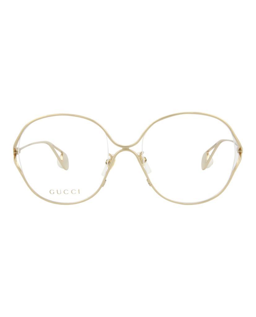 商品Gucci|Round-Frame Metal Sunglasses,价格¥1029,第1张图片