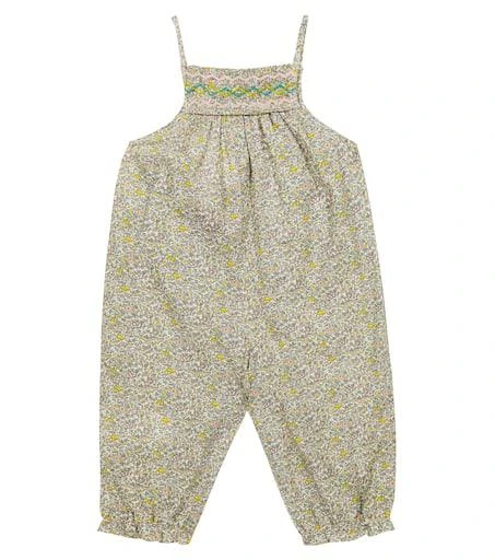 商品Bonpoint|Baby Lilisy floral cotton jumpsuit,价格¥1088,第2张图片详细描述