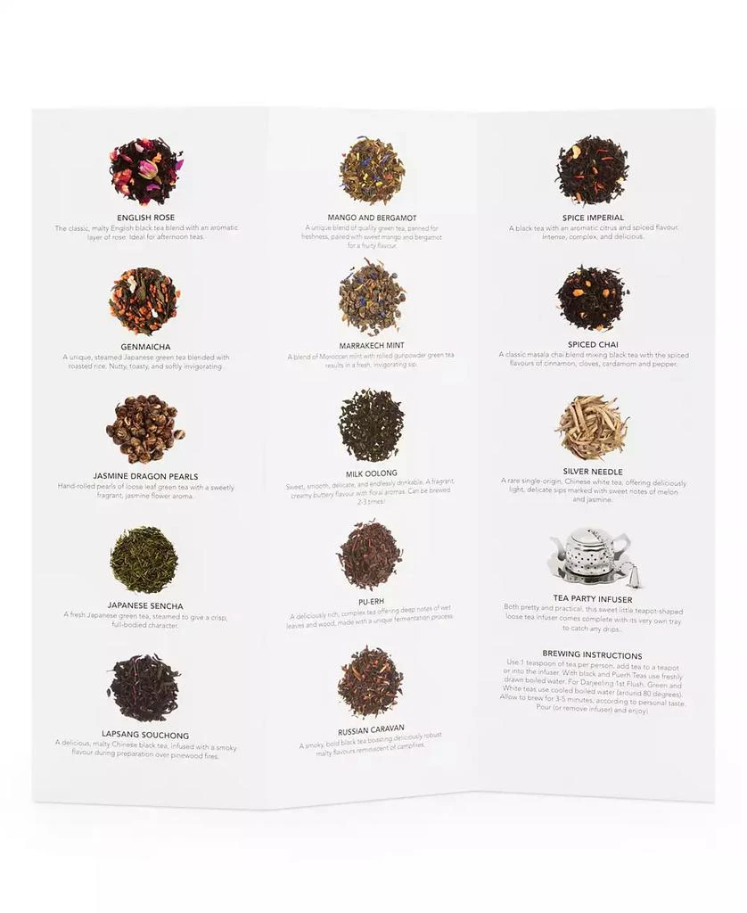 商品Whittard of Chelsea|Loose Leaf Tea Advent Calendar including Tea Party Infuser, 113 Servings,价格¥884,第4张图片详细描述