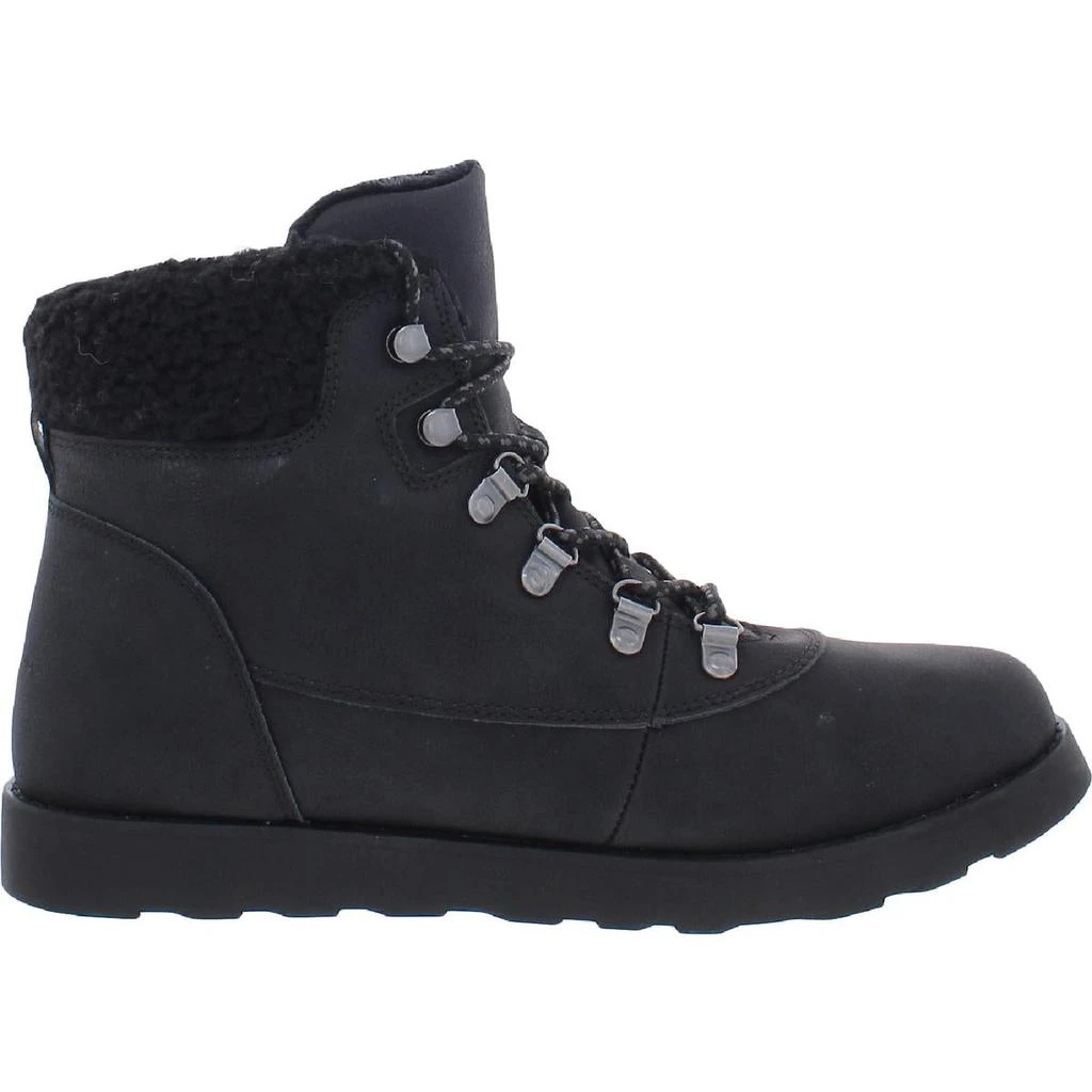 商品Eddie Bauer|Eddie Bauer Womens Lassen Peak Mid Faux Leather Faux Fur Ankle Boots,价格¥300,第4张图片详细描述